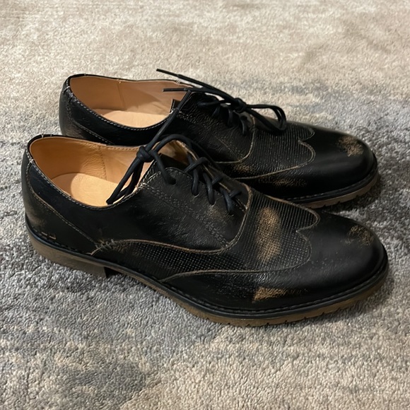 BedStu Genuine Leather unique imperfect mens dress shoe New